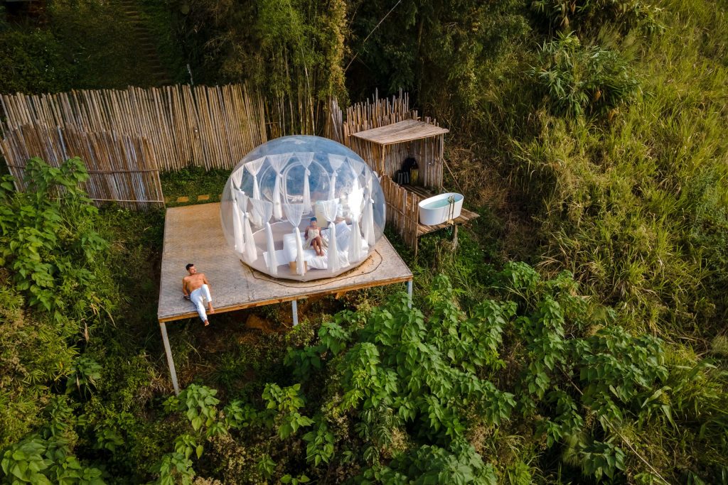 Green Urban Retreats for City Explorers